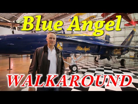 Blue Angel FA-18 Walkaround