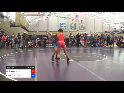 65 Kg Rr Rnd 1 Matthew Singleton Compound Wrestling Vs Robert Perez 111 Sunkist Kids Monster Garag