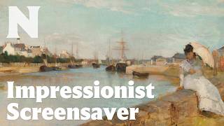 Immerse Yourself in Impressionist Art | Relaxing 4K 1-hour Screensaver