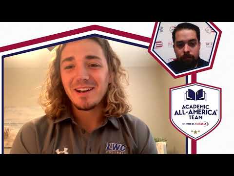 2020-21 NAIA Football Academic All-America of the Year - Cameron Dukes, Lindsey Wilson