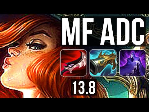 MISS FORTUNE & Braum vs SAMIRA & Leona (ADC) | 16/2/6, 65% winrate, Legendary | KR Master | 13.8