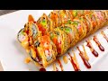 Crispy California Sushi Roll How To Make Sushi 寿司卷