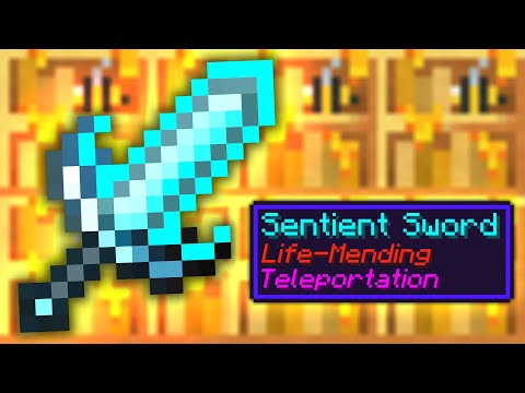 Gaming On Caffeine - Minecraft Sky Bees | POWERFUL ENCHANTING & XP DUPLICATION! #20 [Modded Questing Skyblock]