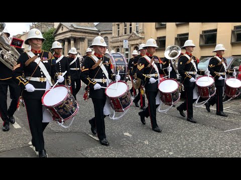 The Bands of HM Royal Marines | Edinburgh Scotland