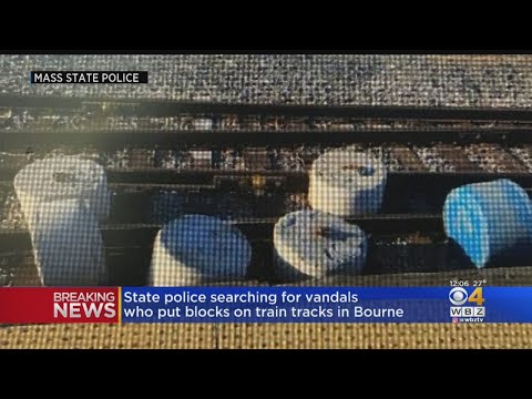 Vandals Try To Derail Cape Cod Railroad Train With Concrete Blocks On Tracks