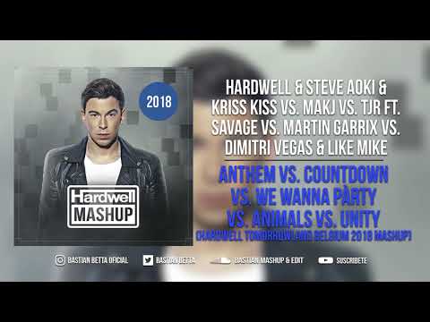 Anthem vs. Countdown vs. We Wanna Pàrty vs. Animals vs. Unity (Hardwell Mashup)