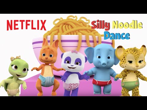 The Silly Noodle Dance Song for Kids 🍝  Word Party | Netflix Jr
