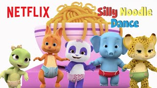 The Silly Noodle Dance Song for Kids 🍝  Word Party | Netflix Jr