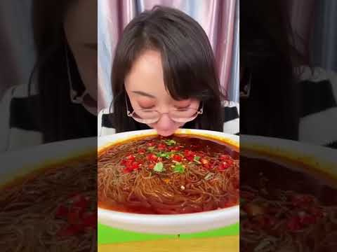 Chinese hot Noodles eating challenge 🥵চায়না খাবার ভিডিও #shorts #viral #viralshorts #trending