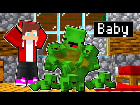 [Rev] Mikey had a Many Babies - Minecraft Animation 【Maizen Mikey and JJ】