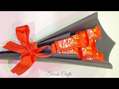 Chocolate Bouquet || Nestle Kitkat Bouquet || Easy Birthday Gift Idea