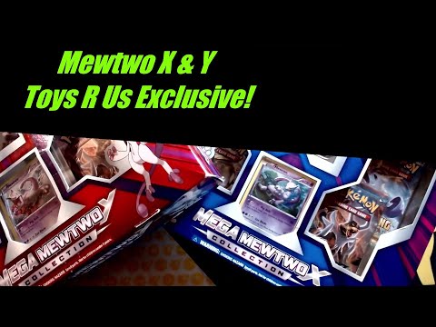 Mega Mewtwo X & Y Toys R Us exclusive Figure collection!