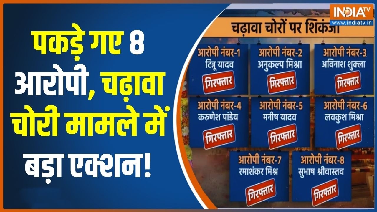 Ram Mandir Donation Scam Action: चढ़ावा चोरी में पकड़े गए 8 आरोपी, एक्शन मे?
