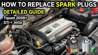 TIGUAN/GTI/JETTA 2.0 TSI SPARK PLUG REPLACEMENT -EASY GUIDE