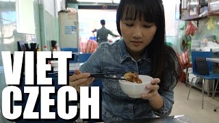 Vietnamese Girl from Czech Republic traveling SAIGON