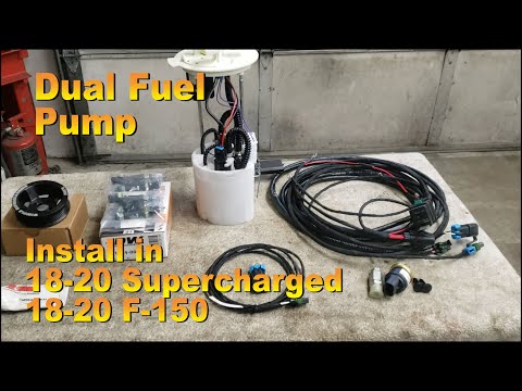 JD Performance Solution Dual Fuel Pump install in 2018-2020 Ford F-150 Complete Install