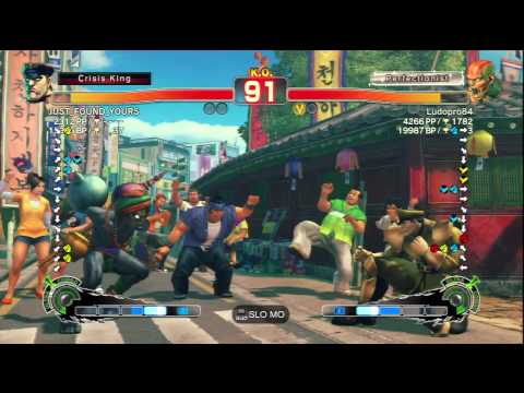 JUST_FOUND_YOURS [M.Bison] Vs Ludopro84 [Dhalsim] SSF4 AE Online Ranked Matches - PSN