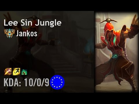 Lee Sin Jungle vs Kindred - Jankos - EUW Challenger Path 6.4