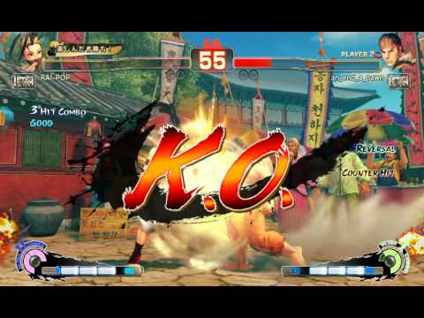 ウルトラストリートファイターIVバトル：いぶき vs リュウ