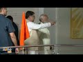 PM Narendra Modi pays tribute to Veer Savarkar at the Veer Savarkar Memorial in Mumbai | News9 - Video