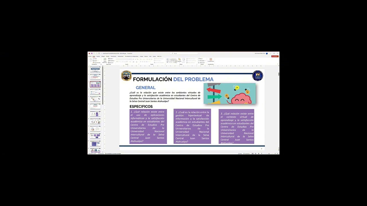 Asesoría Pre Sustentación UNH Educación 1