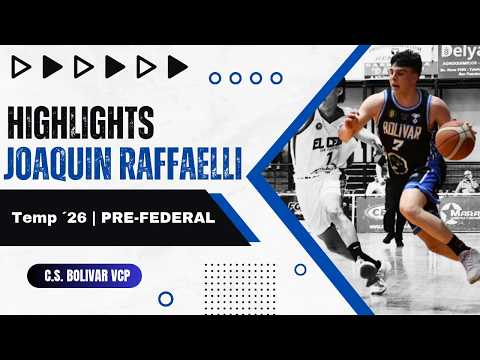 Highlights Joaquin Raffaelli | Pre-Federal 2026 Cordoba | CS Bolivar