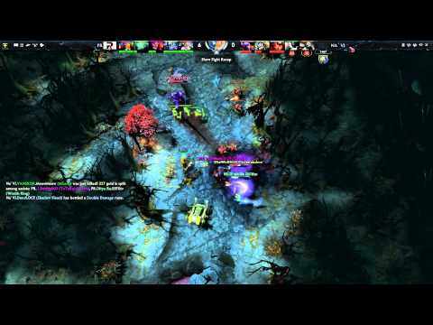 Nice Teamfight by PR vs. Na'Vi @D2CL S5