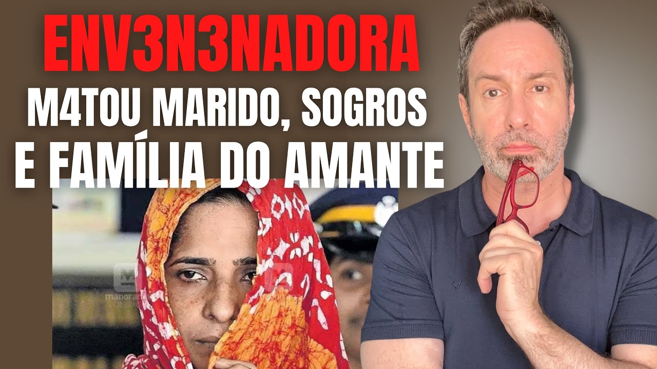 POR M3NT1RA E UMA CASA, M4TOU MARIDO, SOGROS, FILHA E ESPOSA DO AMANTE - NETFLIX - CRIME S/A