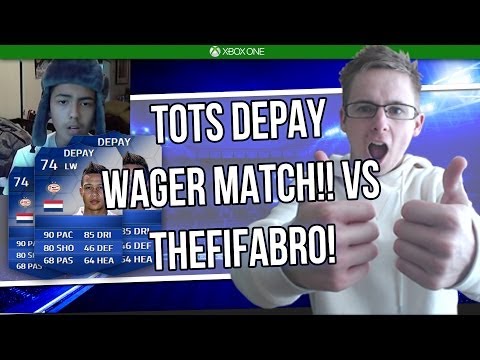 TOTS 74 RATED DEPAY PINK SLIPS VS THEFIFABRO!!! 550K PLAYER WAGER - FIFA 14 ULTIMATE TEAM