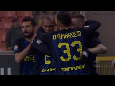 Il gol di Brozovic (38') - Inter - Genoa - 2-0 - Giornata 16 - Serie A TIM 2016/17