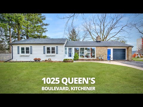 Desirable Updated Duplex On A Double Lot - 1025 Queen's Boulevard - Kitchener Real Estate Video