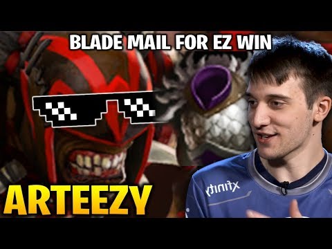 Arteezy Bloodseeker Mid Lane - 2EZ WIN with Blade Mail