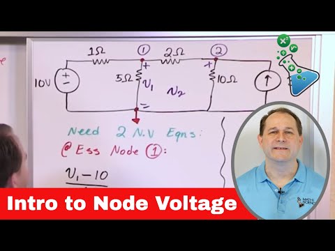 Lesson 1 - Intro To Node Voltage Method (Engineering Circuits)