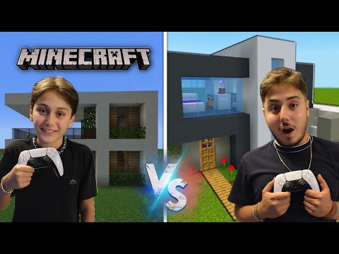 ABİMLE MİNECRAFT ' TA EV YAPMA YARIŞMASI YAPTIK !! (ÖDÜLLÜ)