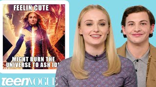 Sophie Turner and Tye Sheridan Review X-Men: Dark Phoenix Memes | Teen Vogue