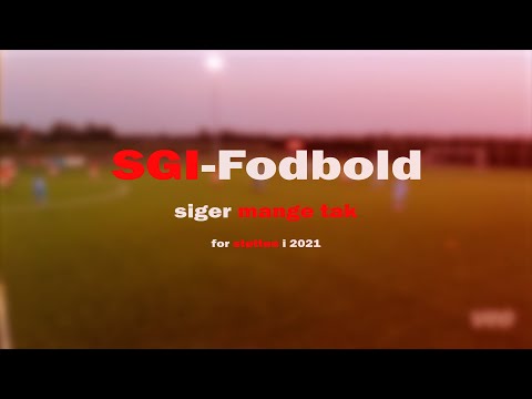 SGI Fodbold siger tak for støtten i 2021
