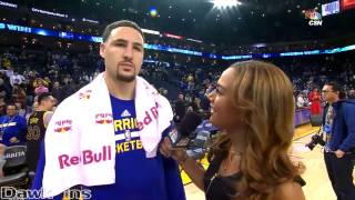 Klay Thompson UNREAL 60 Pts in 29 Mins vs Pacers 8 Threes! (12/05/16)