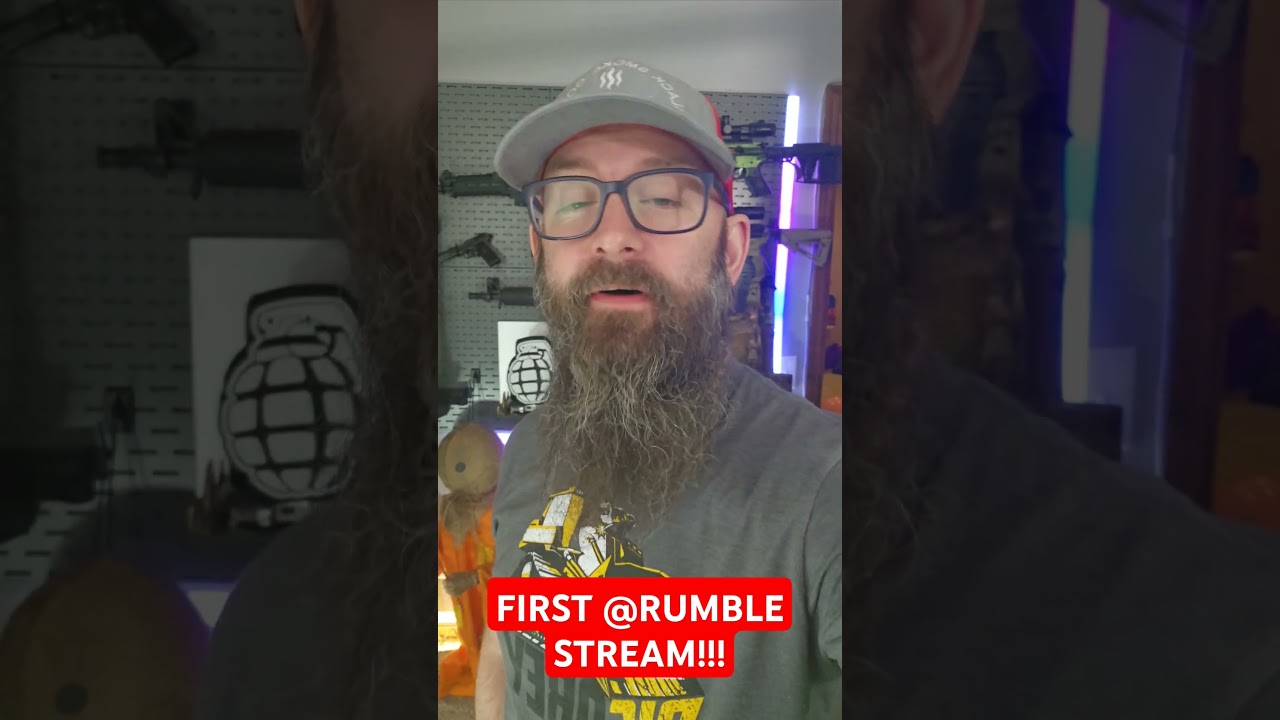 FIRST EVER RUMBLE LIVE STREAM
