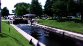 preview picture of video 'Bobcaygeon Lock 32 Timelapse'
