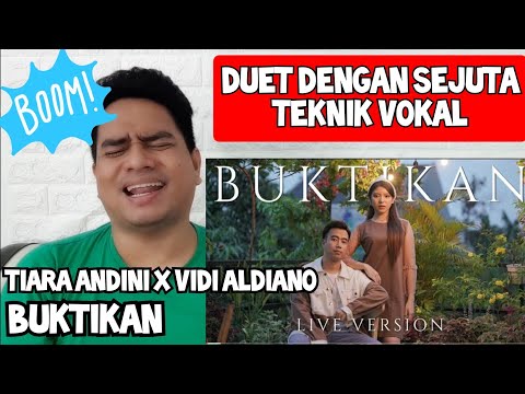[KUPAS] WOW 🔥 | TIARA ANDINI X VIDI ALDIANO - BUKTIKAN | LIVE (Reaction)