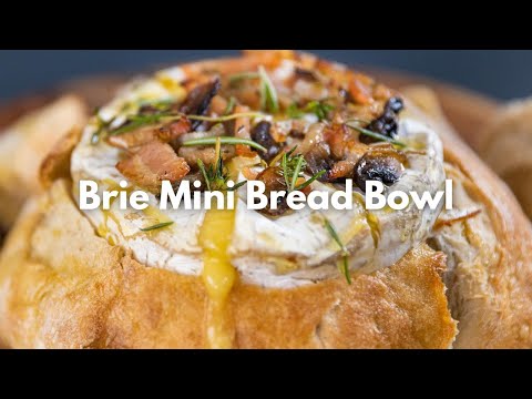 Brie Mini Bread Bowl