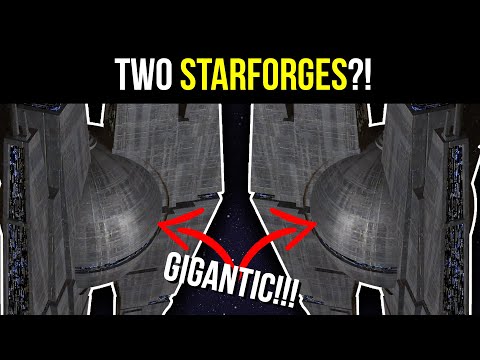 Building TWO STARFORGES in Empire at War Yoden Mod!