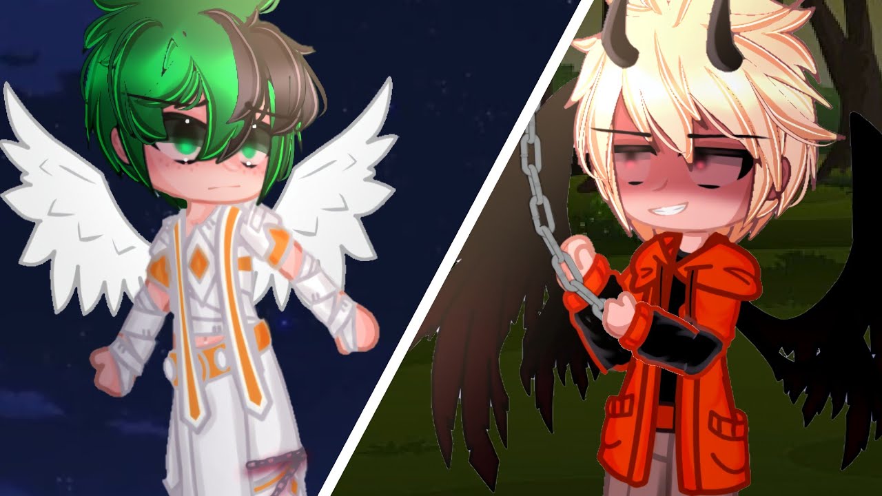 Who am I || Gacha Meme || Angel Deku&Devil Bakugo AU || MHA/BNHA
