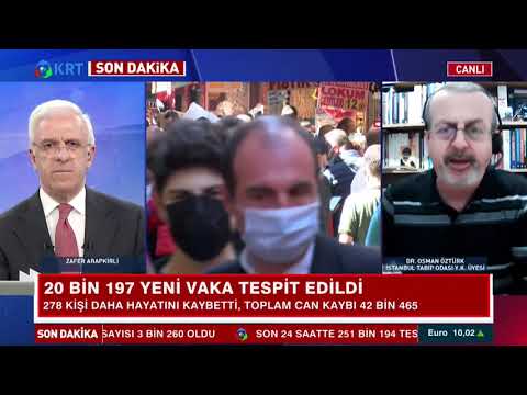 KRT Akşam Haberleri | Turist Yoksa, Aşı da Yok mu? - Dr. Osman Öztürk
