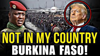 BRAVE!! Burkina Faso's Traoré HUMILIATES U.S President Trump in Epic Showdown!