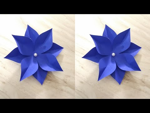 How to make Beautiful Flowers using paper | Simple Paper Flowers...
