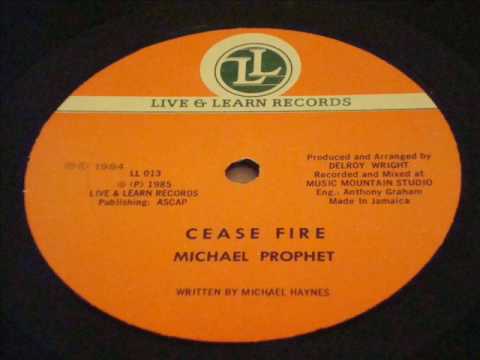 Michael Prophet Cease Fire With Version - Live & Learn 12 Inch - DJ APR