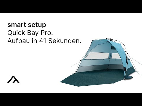 qeedo | Quick Bay Pro. Aufbau in 41 Sekunden - Smart Setup