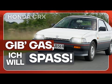 Economical, sporty & extremely light: Honda Civic CRX (AF) | Red List of Everyday Cars