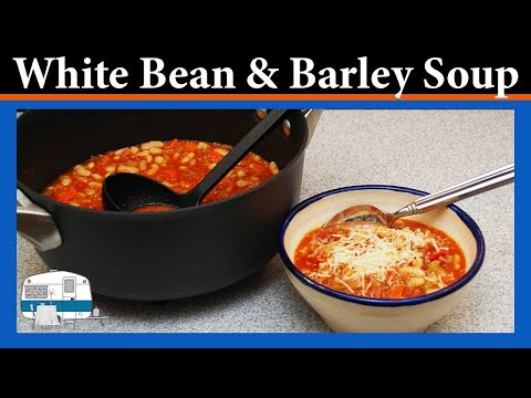 Tuscan White Bean and Barley Soup